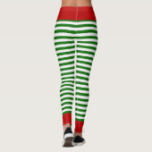 Leggings Costume Elfe de Noël (Dos)