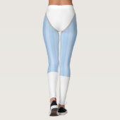 Leggings Costume Halloween bleu clair Super Héros (Dos)