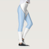 Leggings Costume Halloween bleu clair Super Héros (Droite)