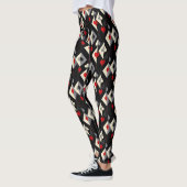 Leggings Costumes de jeu de cartes en poker. (Gauche)
