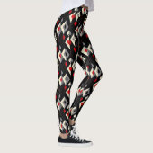Leggings Costumes de jeu de cartes en poker. (Droite)