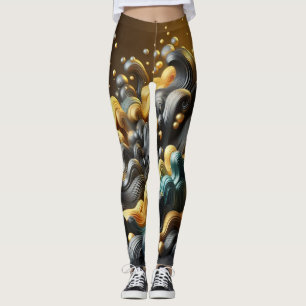 Leggings Cosy Book Nook Capris
