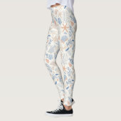 Leggings Côtière rustique - Coquillages, Starfish, Reef (34 (Gauche)