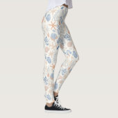 Leggings Côtière rustique - Coquillages, Starfish, Reef (34 (Droite)