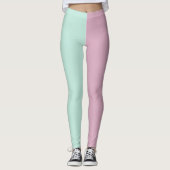 Leggings Coton Candy Pastel Goth Kawaii (Devant)