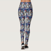 Leggings Coton De Tulear Winter Wonderland Christmas Joy (Dos)