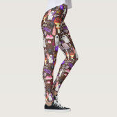 Leggings Cottagecore Halloween Ghouls Dark (Droite)