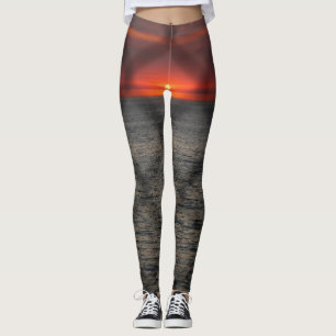 Leggings coucher de soleil
