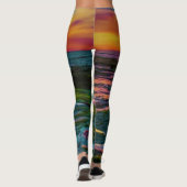 Leggings coucher de soleil (Dos)