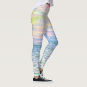 Leggings Coucher de soleil à Pourville par Monet (Droite)