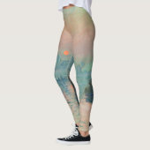 Leggings Coucher de soleil de Monet sur la Seine Impression (Gauche)
