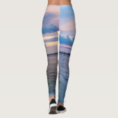 Leggings Coucher de soleil de Navarre Père Noël Rosa (Dos)