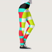 Leggings Coucher de soleil futuriste (Droite)