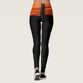 Leggings Coucher de soleil intense (Dos)