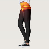 Leggings Coucher de soleil intense (Gauche)