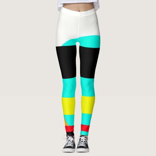 Leggings Coucher de soleil martien (Devant)