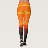 LEGGINGS COUCHER DE SOLEIL PACIFIQUE (Dos)