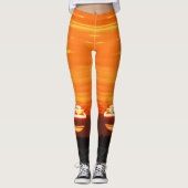 LEGGINGS COUCHER DE SOLEIL PACIFIQUE (Devant)