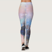 Leggings Coucher de soleil sur la Seine Claude Monet (Dos)