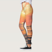 Leggings coucher de soleil sur l'eau (Gauche)