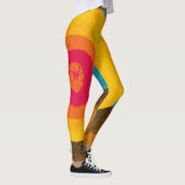 Leggings Coucher de soleil vibrant au Cap-Vert (Droite)