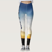 Leggings Coucher du soleil 101 (Devant)