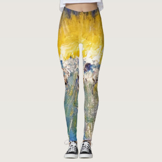 Leggings Coucher du soleil d'ange plein