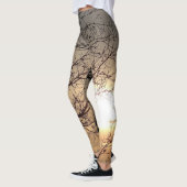Leggings Coucher du soleil dans un arbre (Gauche)