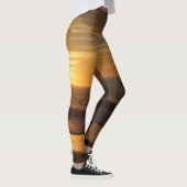 Leggings Coucher du soleil d'or (Droite)