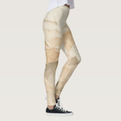 Leggings Couches à déchirure texturées naturelles (Droite)