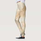 Leggings Couches à déchirure texturées naturelles (Gauche)