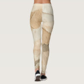 Leggings Couches à déchirure texturées naturelles (Dos)