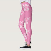 Leggings Couleur Arrière - plan Personnaliser (Gauche)