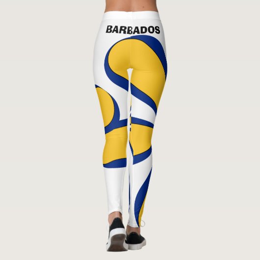 Leggings couleur Barbade (Dos)