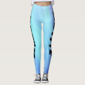 Leggings Couleur bleu électrique Sport actif (Devant)