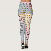 Leggings Couleur dans la grille (Dos)