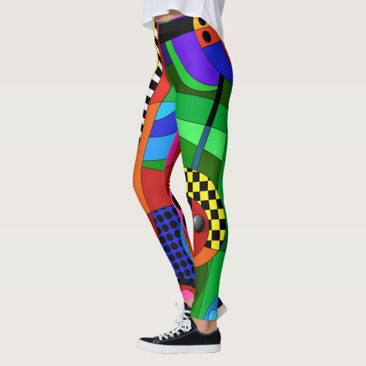 Leggings - Couleur dans les lignes (Gauche)