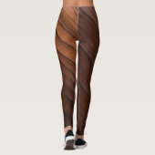 Leggings Couleur de cannelle (Dos)