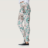 Leggings couleur de l'eau de l'ours de Koala (Gauche)