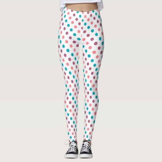 Leggings Couleur de plage (Devant)