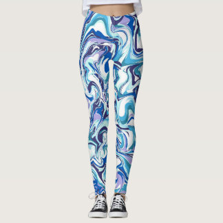LEGGINGS COULEUR D'EAU PASTAL BROWN CHIC BLONDE AUTOMOBILES