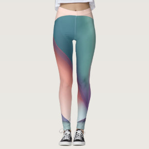 leggings couleur douce Abstraits