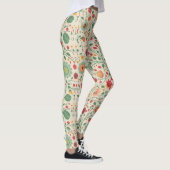 Leggings Couleur douce motif floral (Droite)