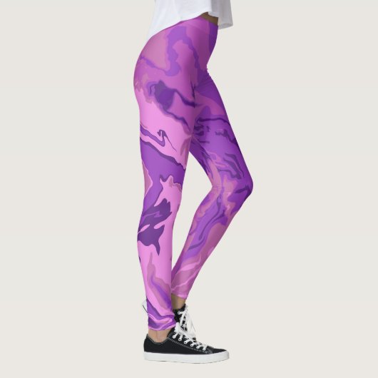 Leggings Couleur du marbre (Droite)