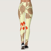 Leggings Couleur laisse motif (Dos)