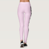 Leggings Couleur Lavande Active Sport Léger Propre (Dos)