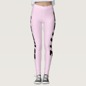 Leggings Couleur Lavande Active Sport Léger Propre (Devant)