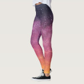 Leggings Couleur magique : Enchantant Arrière - plan Sky. (Gauche)