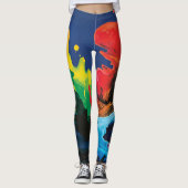 Leggings Couleur malté (Devant)