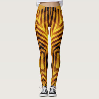 Leggings Couleur marron moderne classique "Ratti_Creative_A